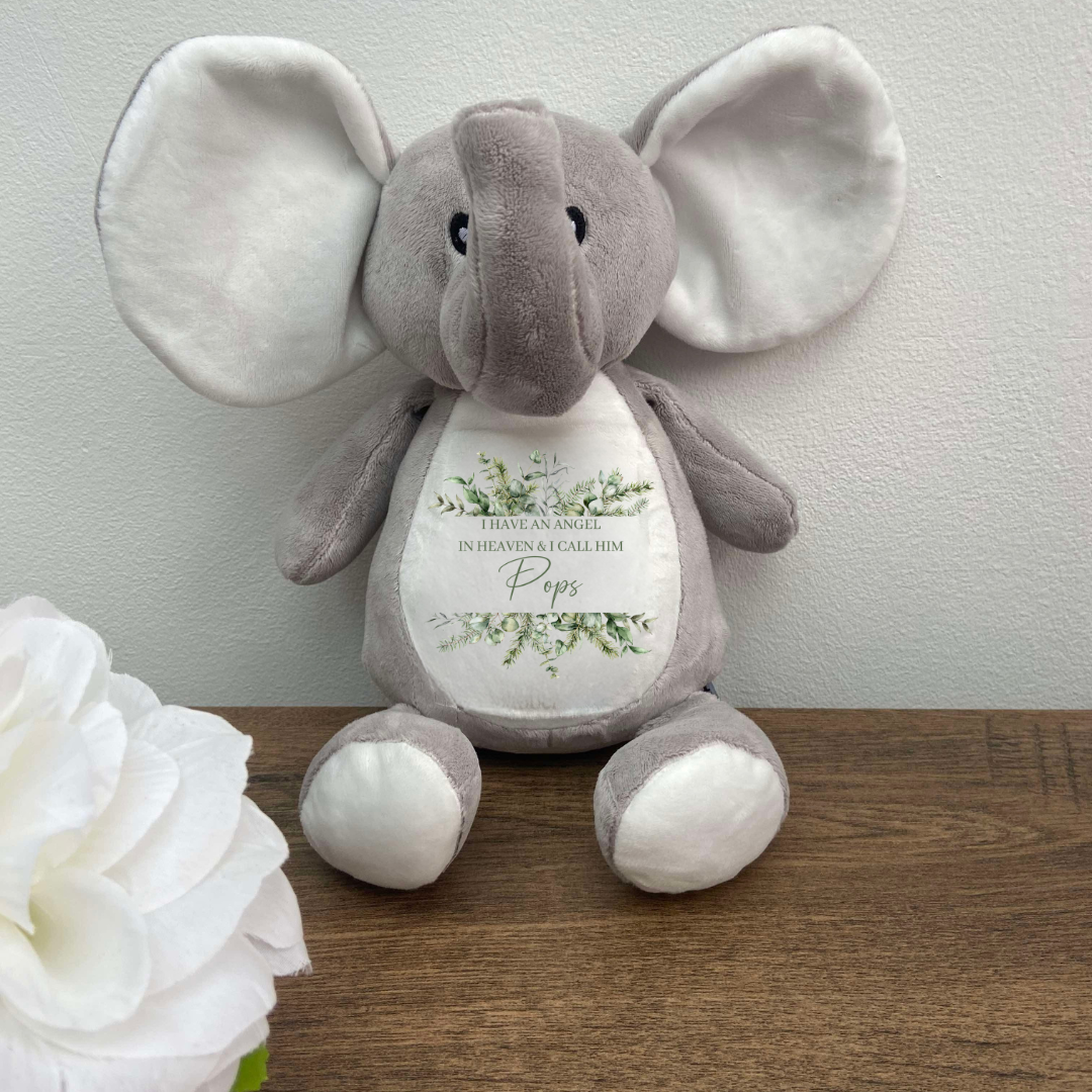 Personalised I Have An Angel In Heaven Teddy
