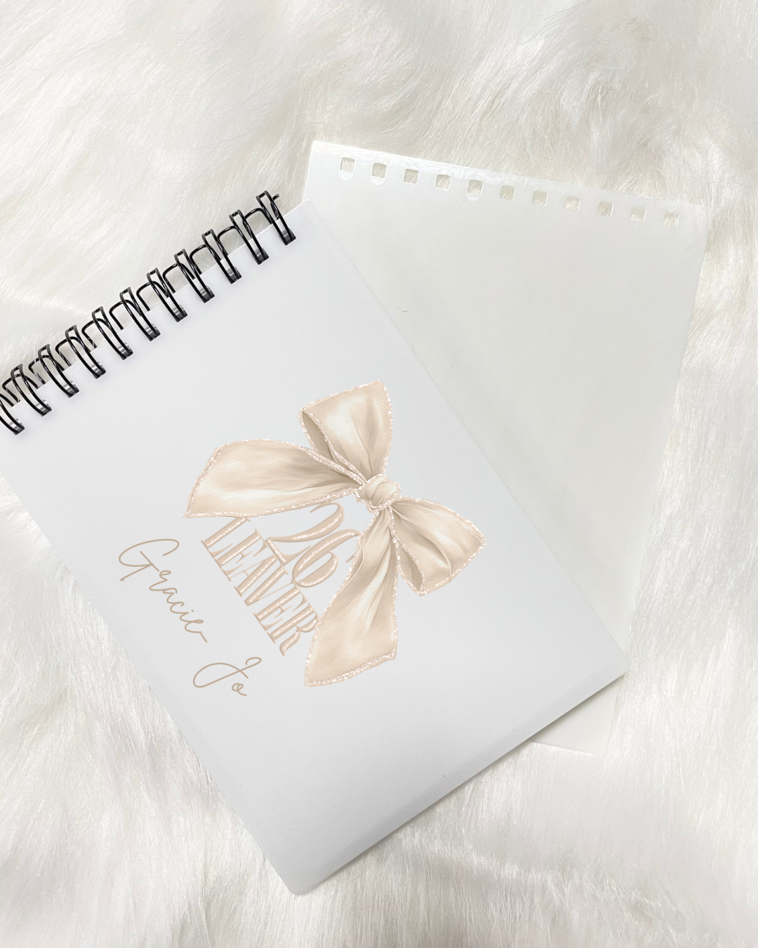 2026 School Leavers Personalised Autograph Notebook