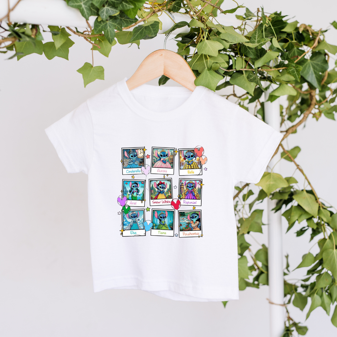 Personalised Stitch Character Tshirt