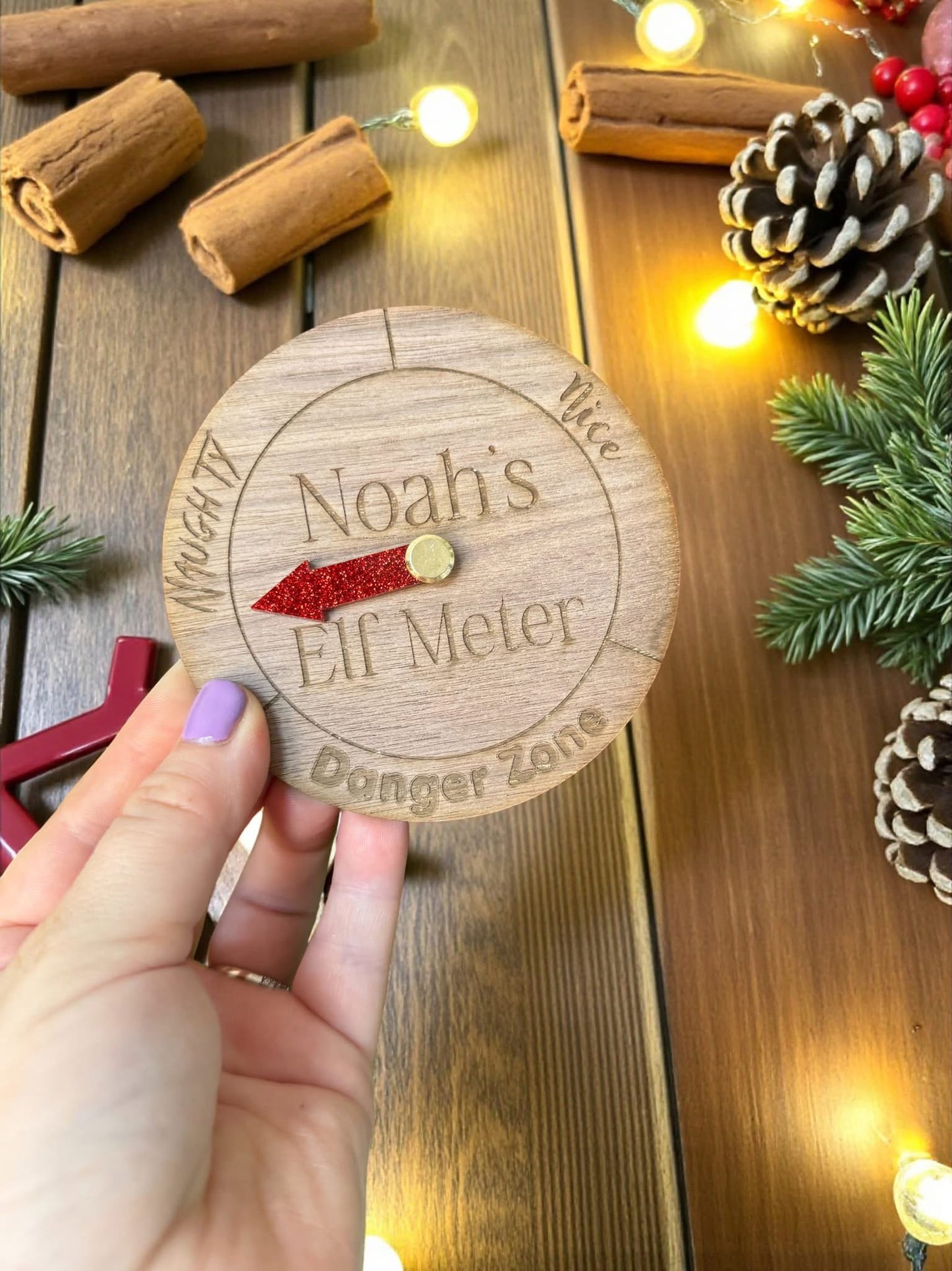 Personalised Elf Meter- Engraved