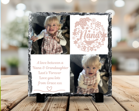 A Love Between A Mum & Daughter Photo Slate