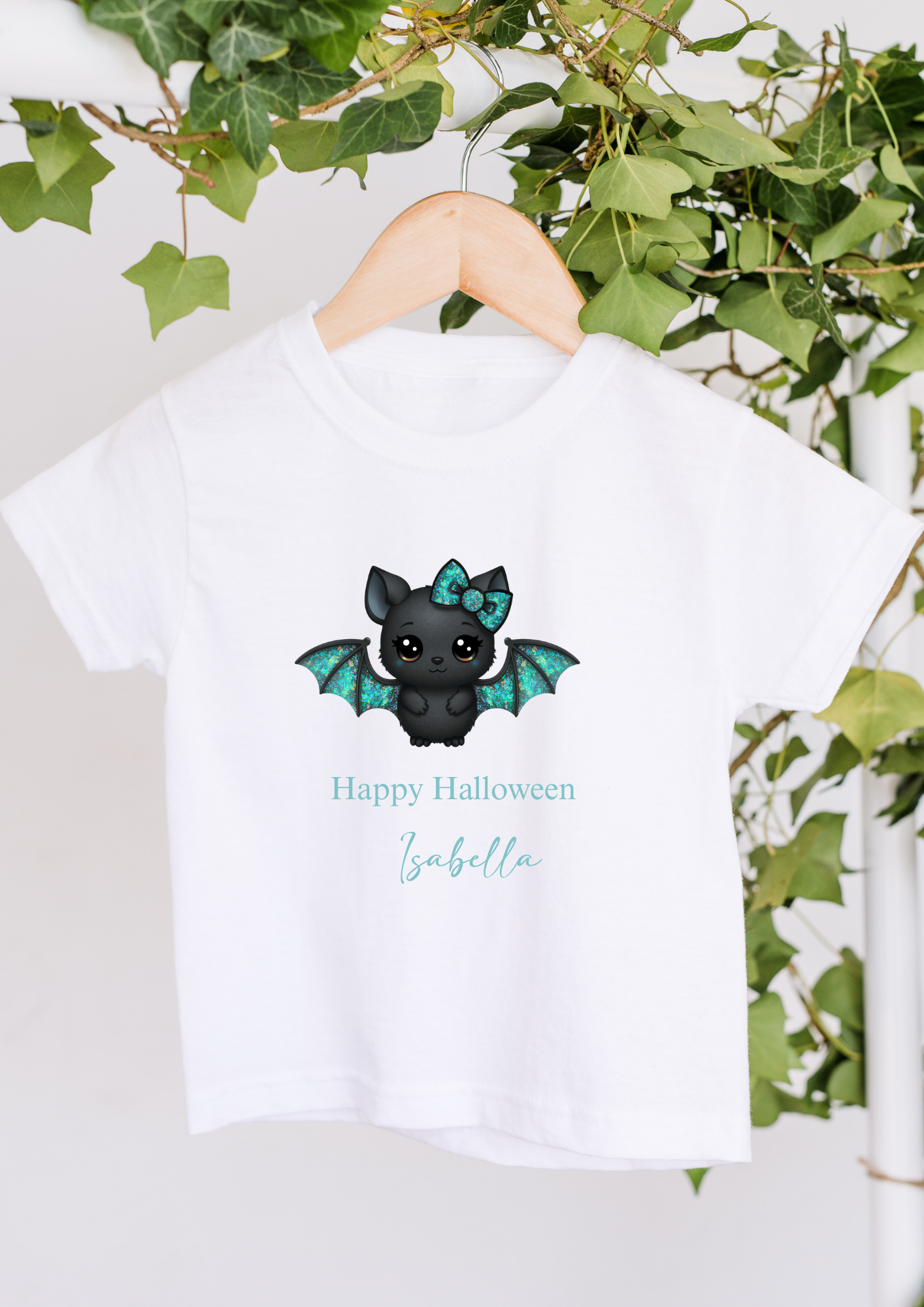 Personalised Halloween Bat T-shirts