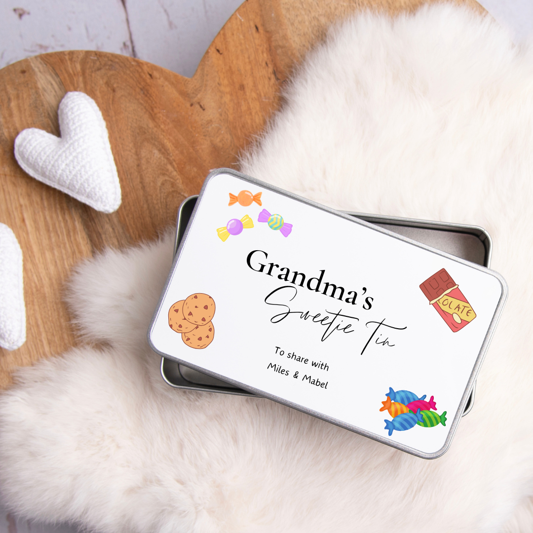 Personalised Grandad Biscuit Tin