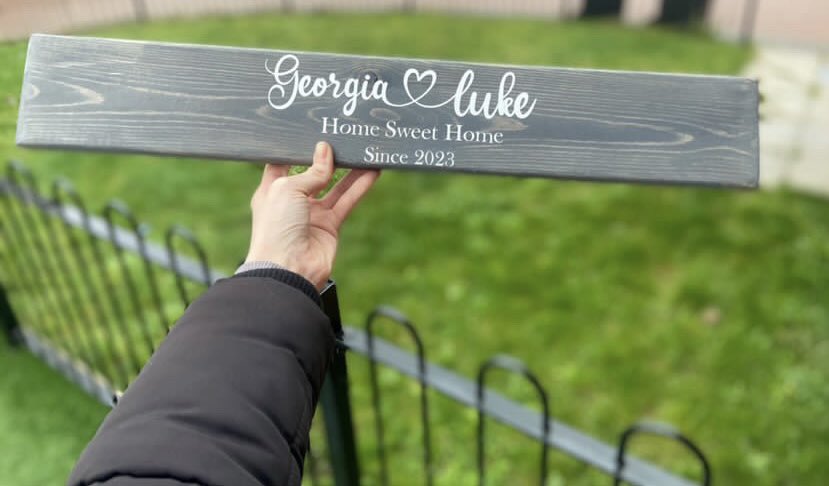 Personalised Wooden Plaque