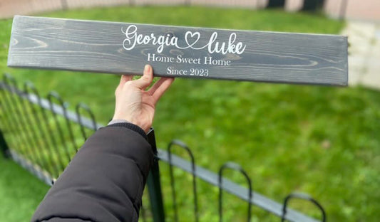 Personalised Wooden Plaque