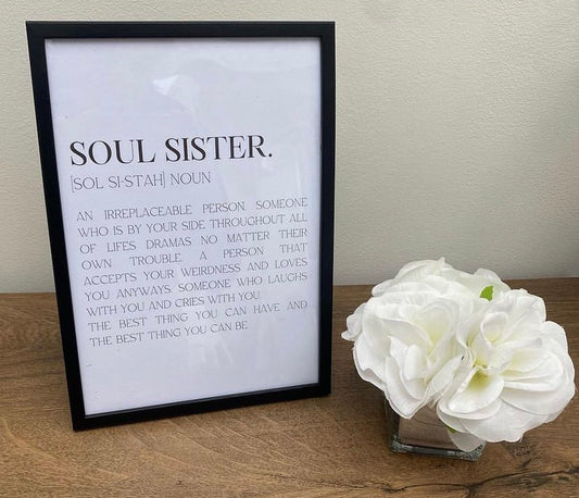 Soul Sister Print