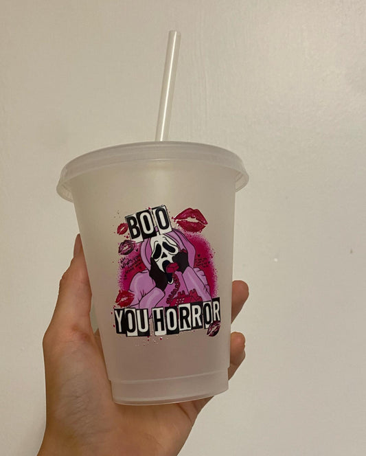 Boo You Horror Cold Cup