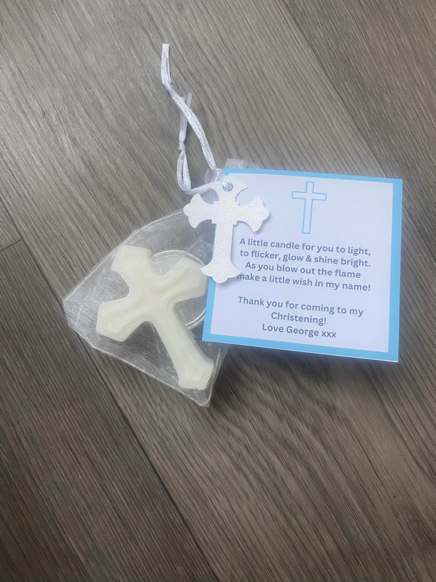 Christening Favours Tags