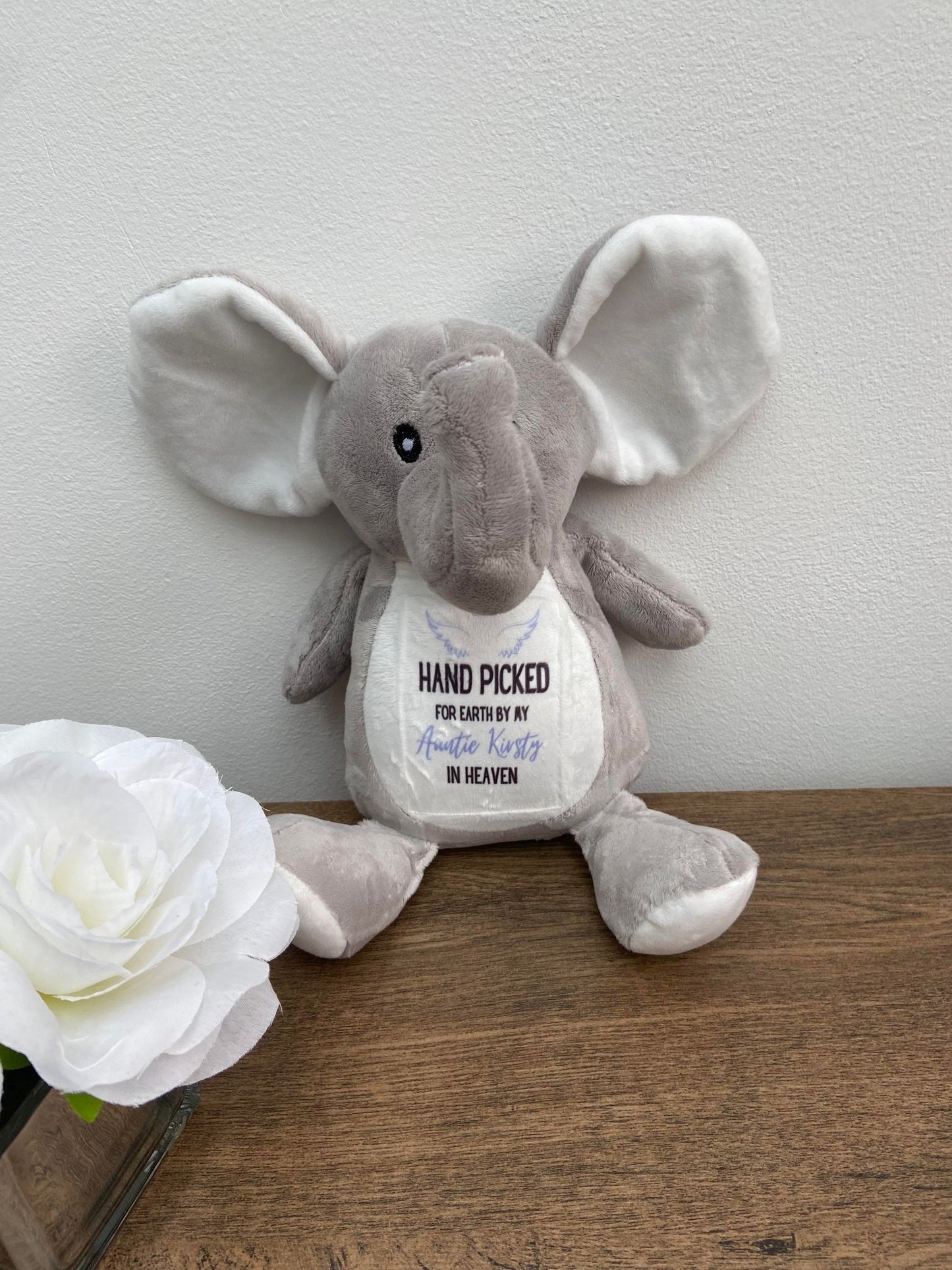 Personalised Handpicked For Earth By Heaven Teddy