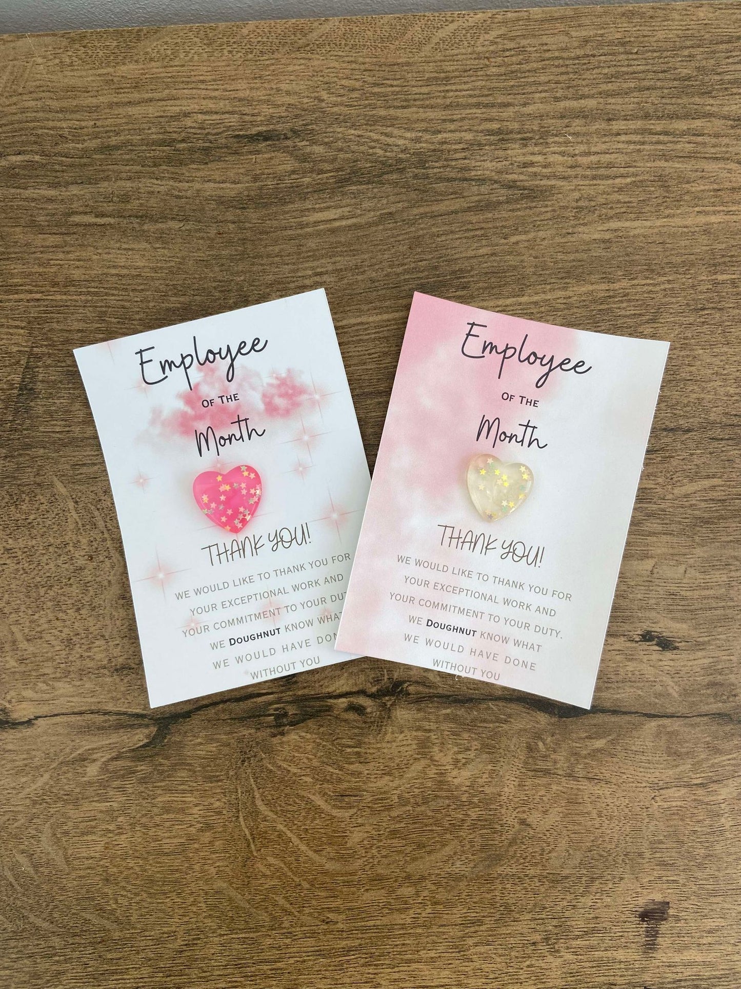 Employee Of The Month Card