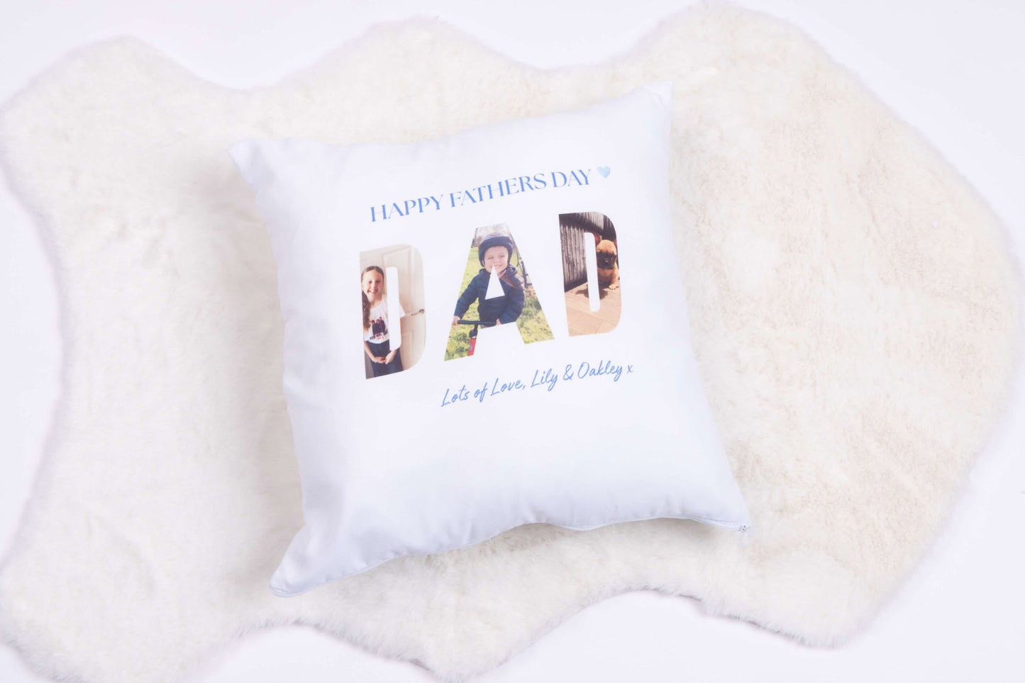 Personalised Dad Photo Pillow