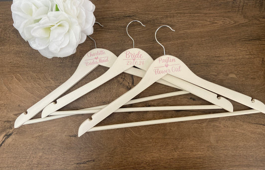 Personalised Wedding Hanger
