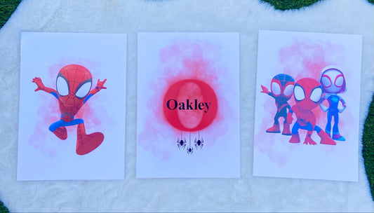 Personalised Children's Bedroom Prints- Custom Themed Wall Art