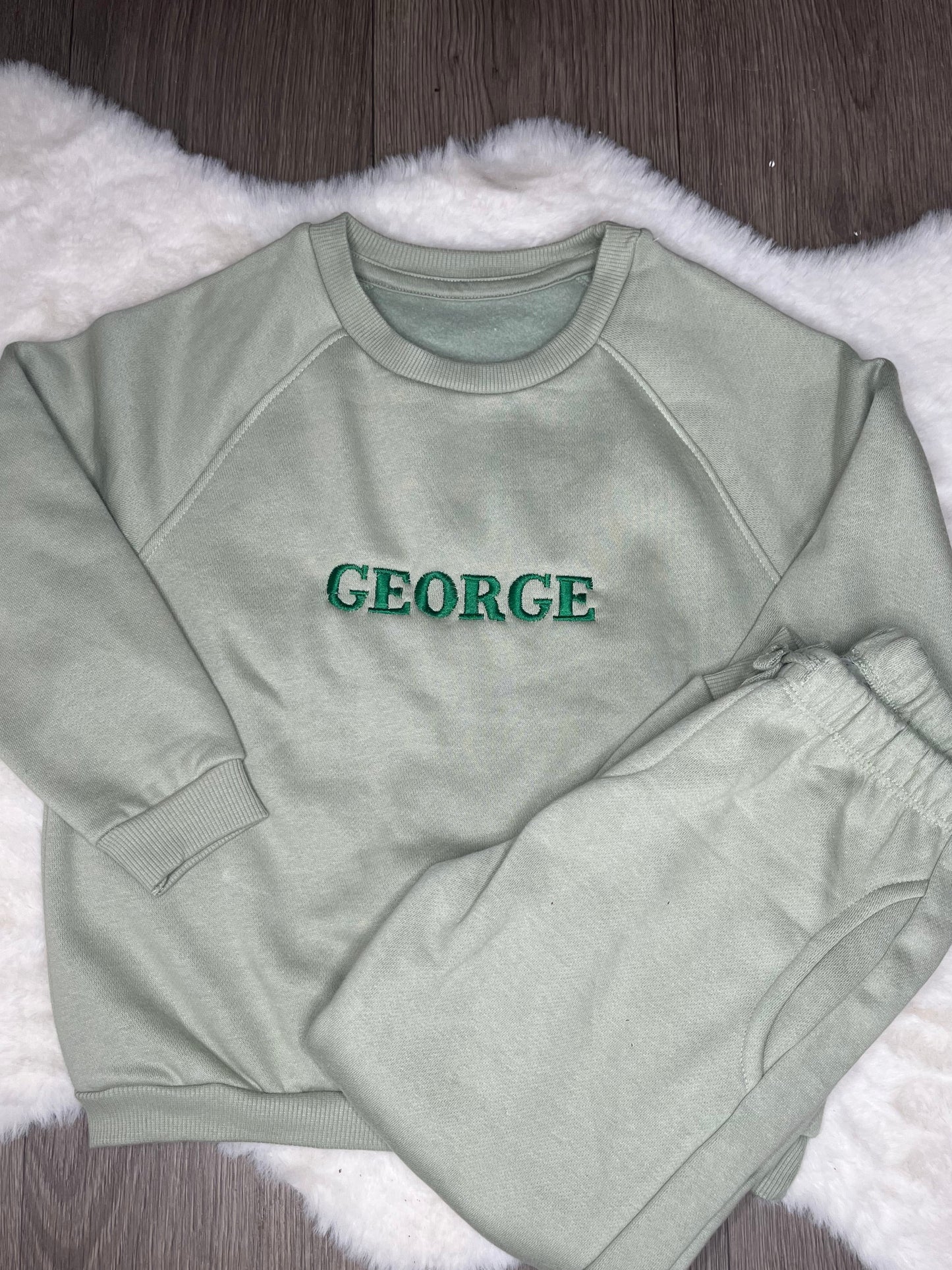 Personalised Embroidery Children Loungewear