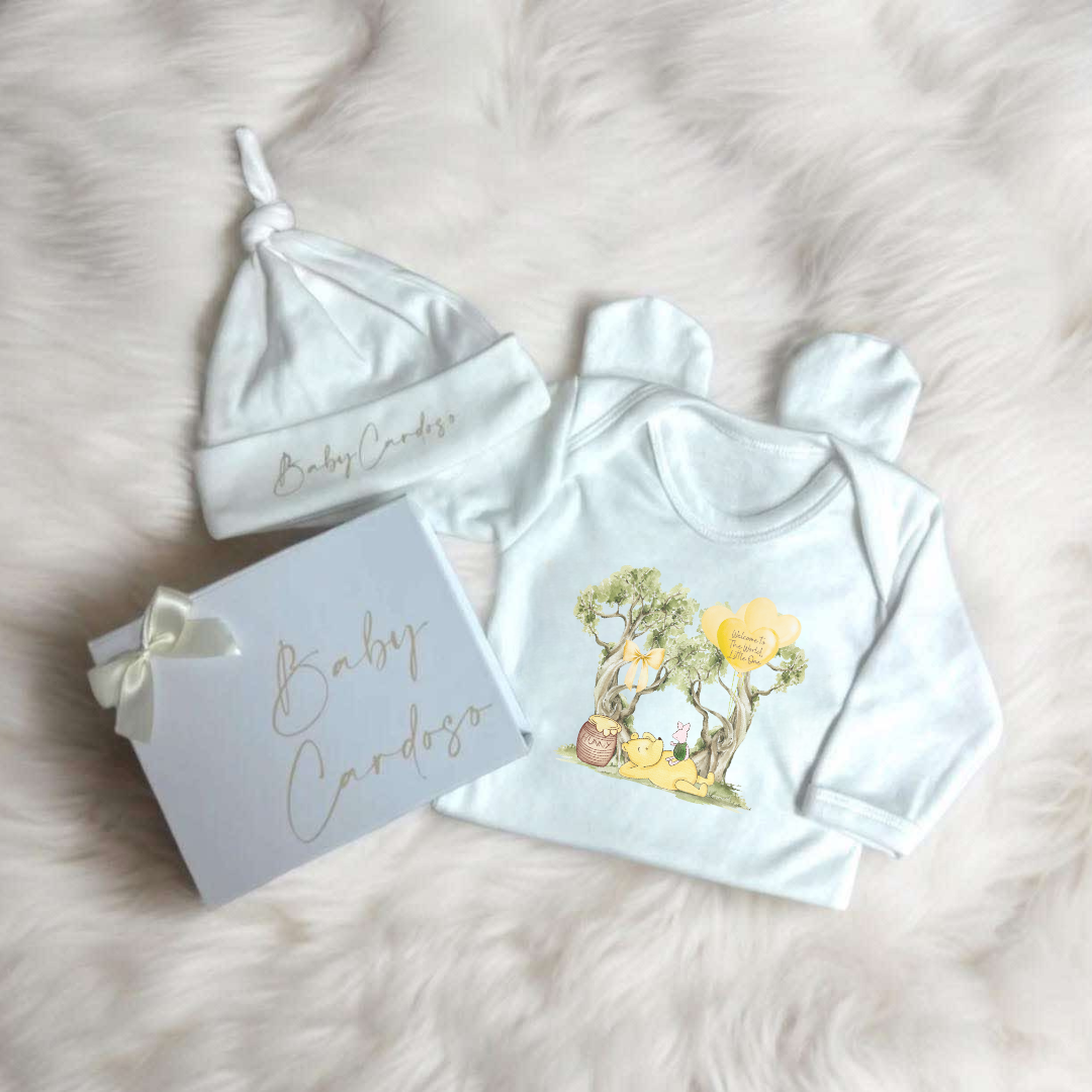 Hello World Baby Gift Set