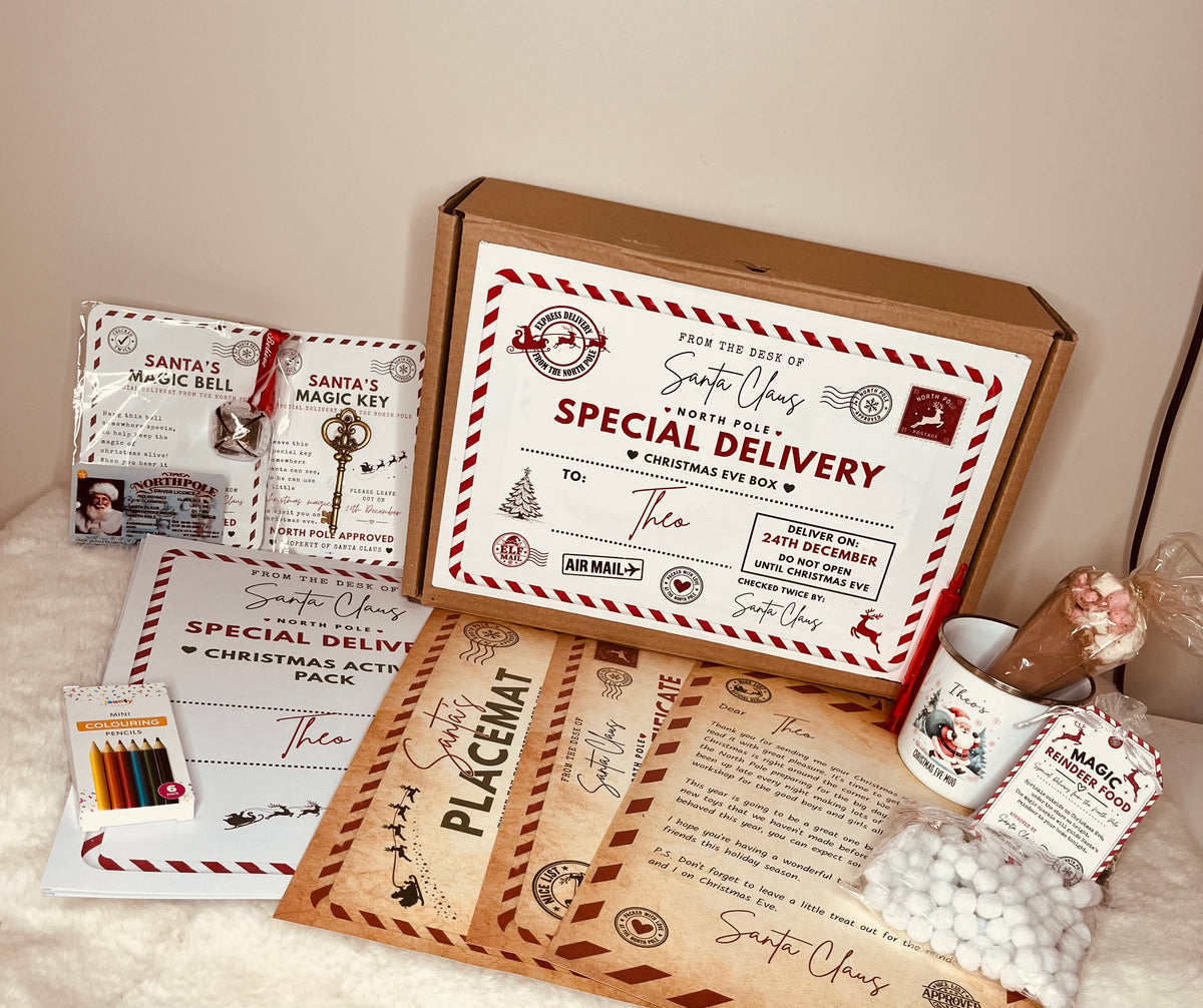 Personalised Filled Christmas Eve Box