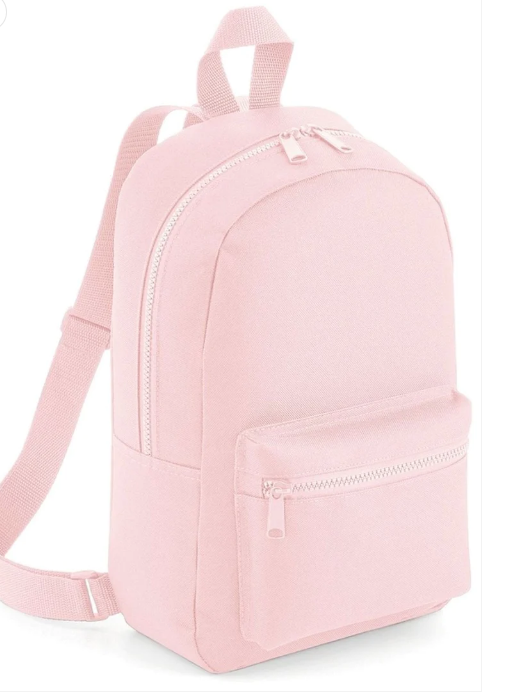 Light pink 7 litre backpack