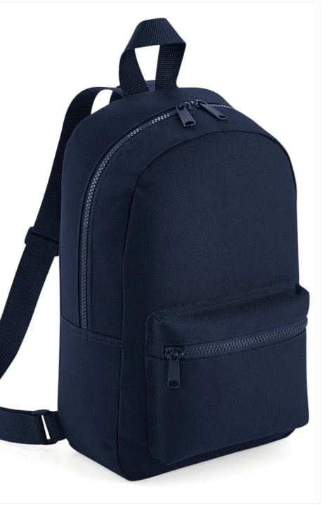 Navy Blue Personalised Baxkpack