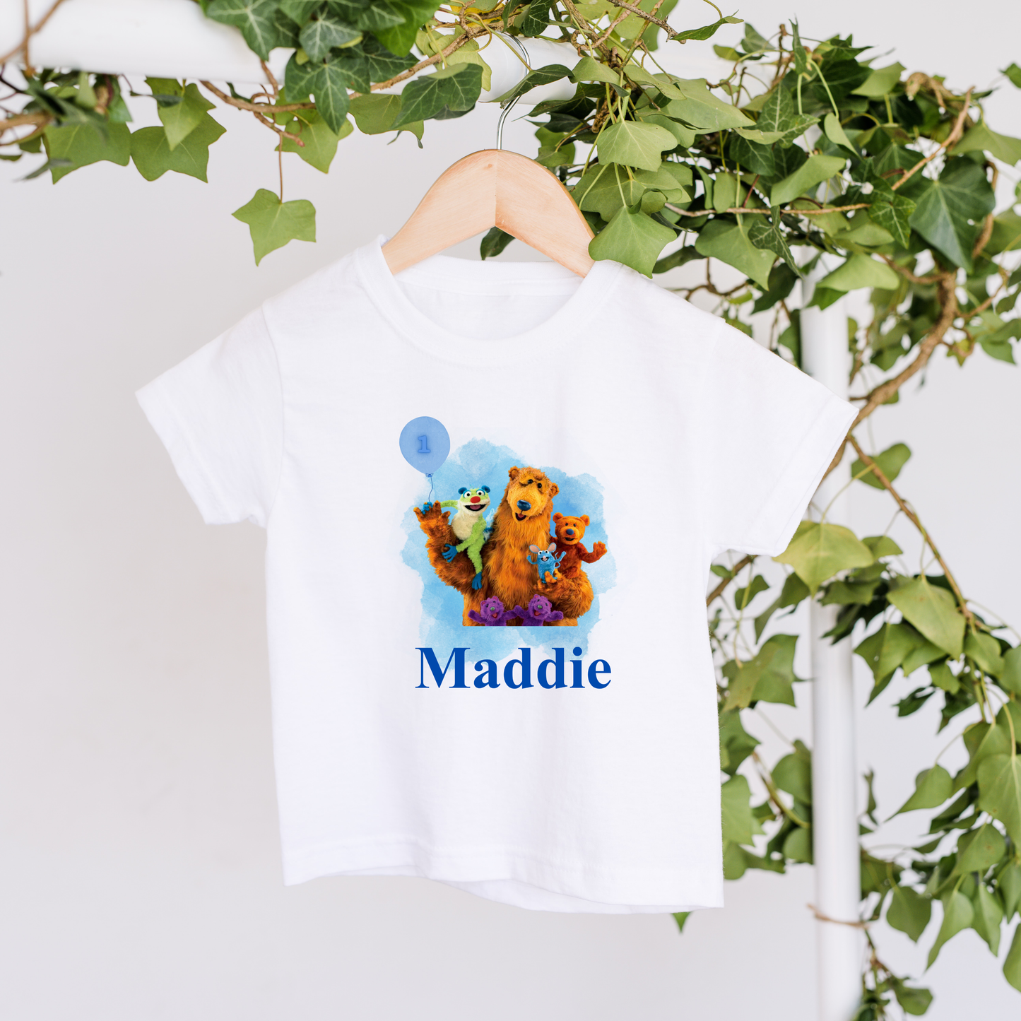 Personalised Bear In The Big Blue House T'shirt