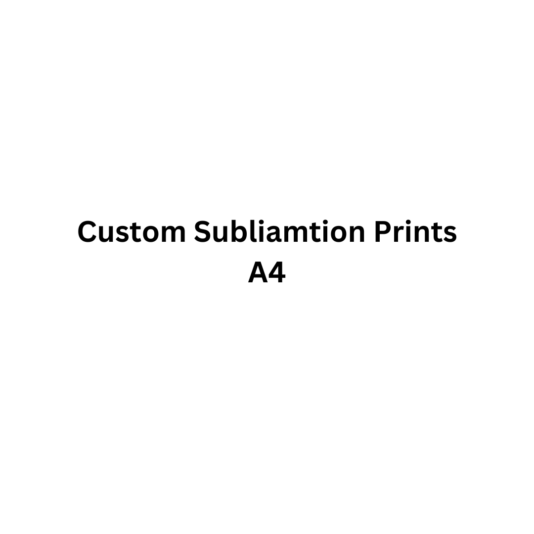 Custom Sublimation Sheet