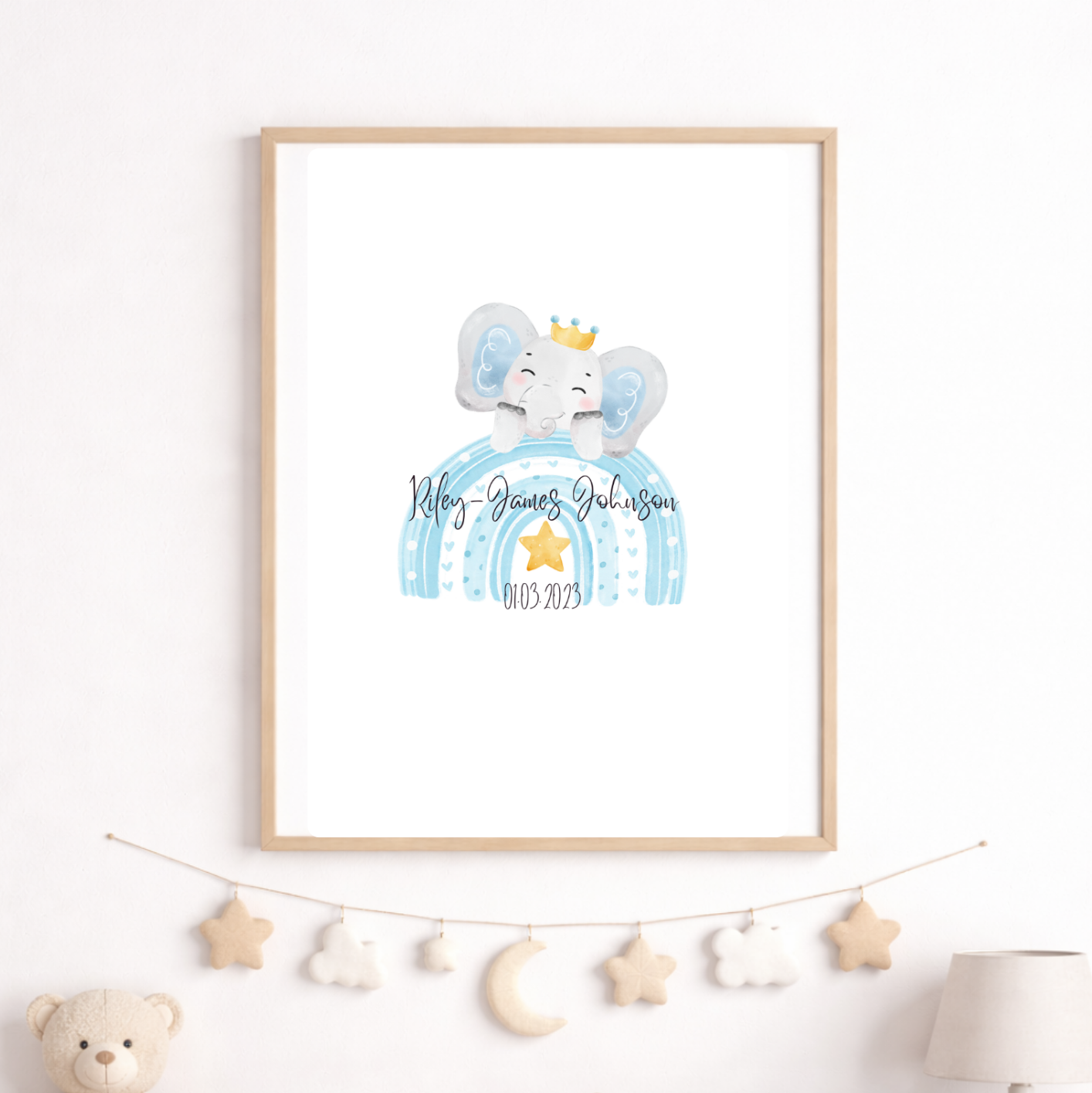 Personalised Baby Birth Print