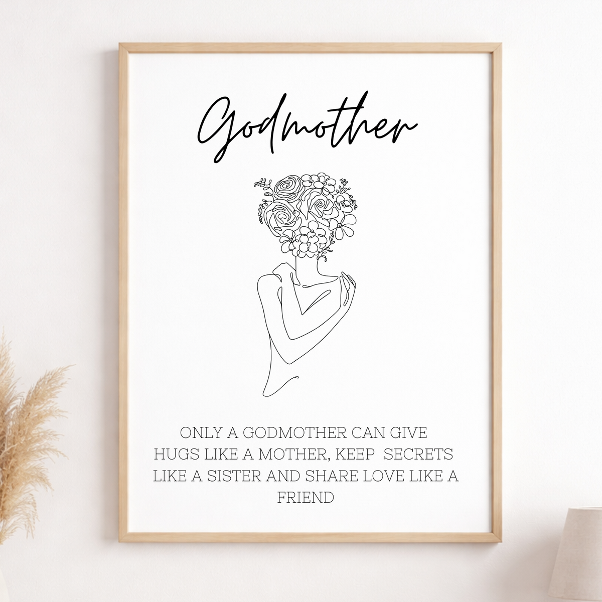 Personalised Godmother Prints – product image