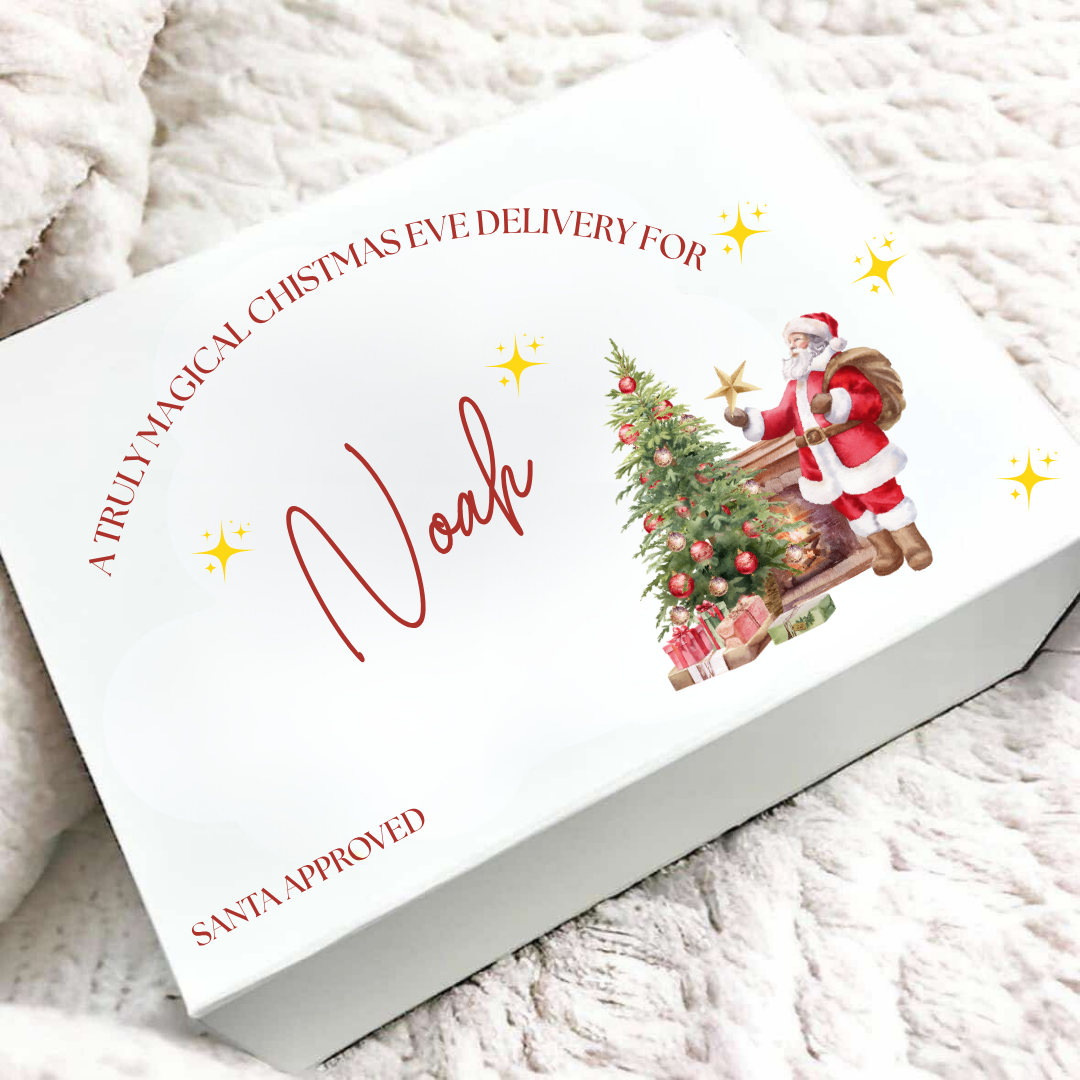 Personalised Magical Santa Christmas Eve Box