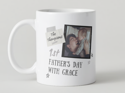 1st Fathers Day Mug