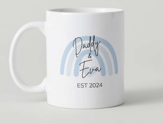 Daddy & Eva Est Mug