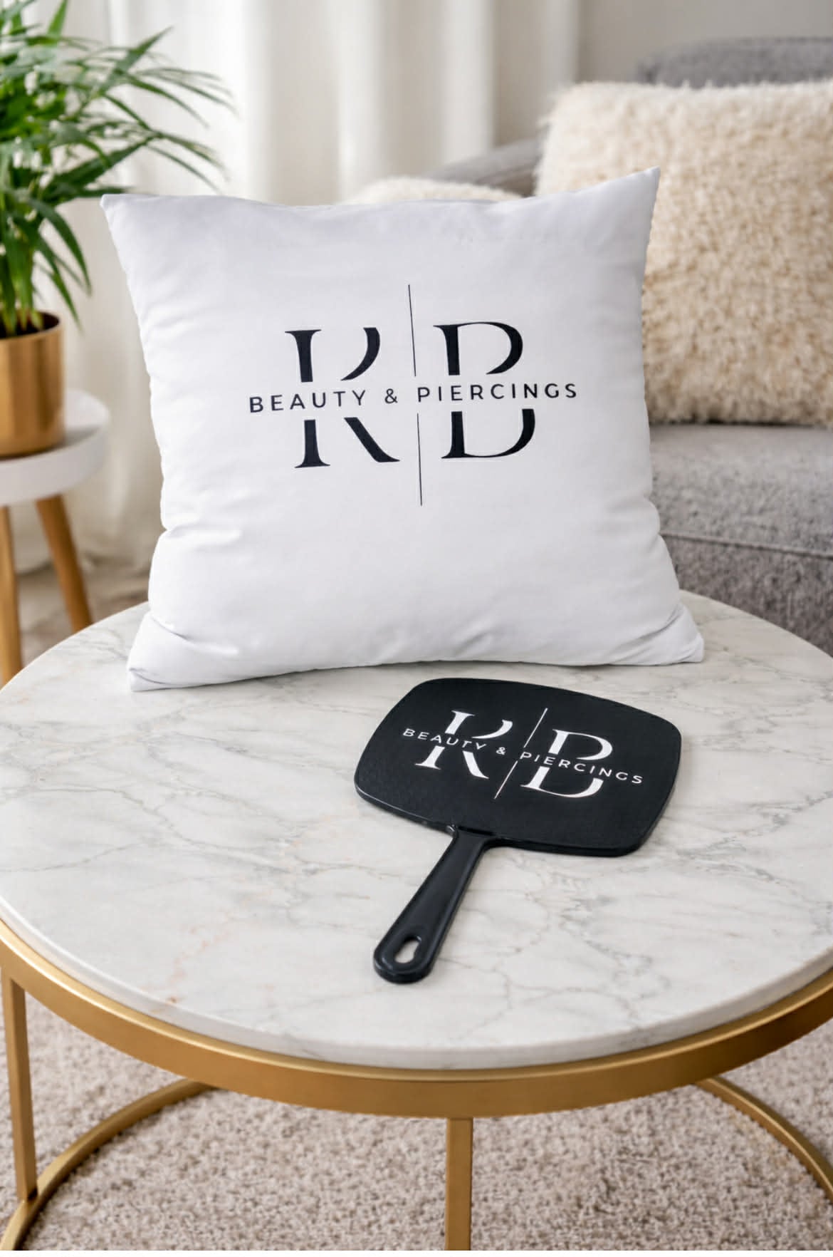 Personalised Hand Held Beauty Mirror