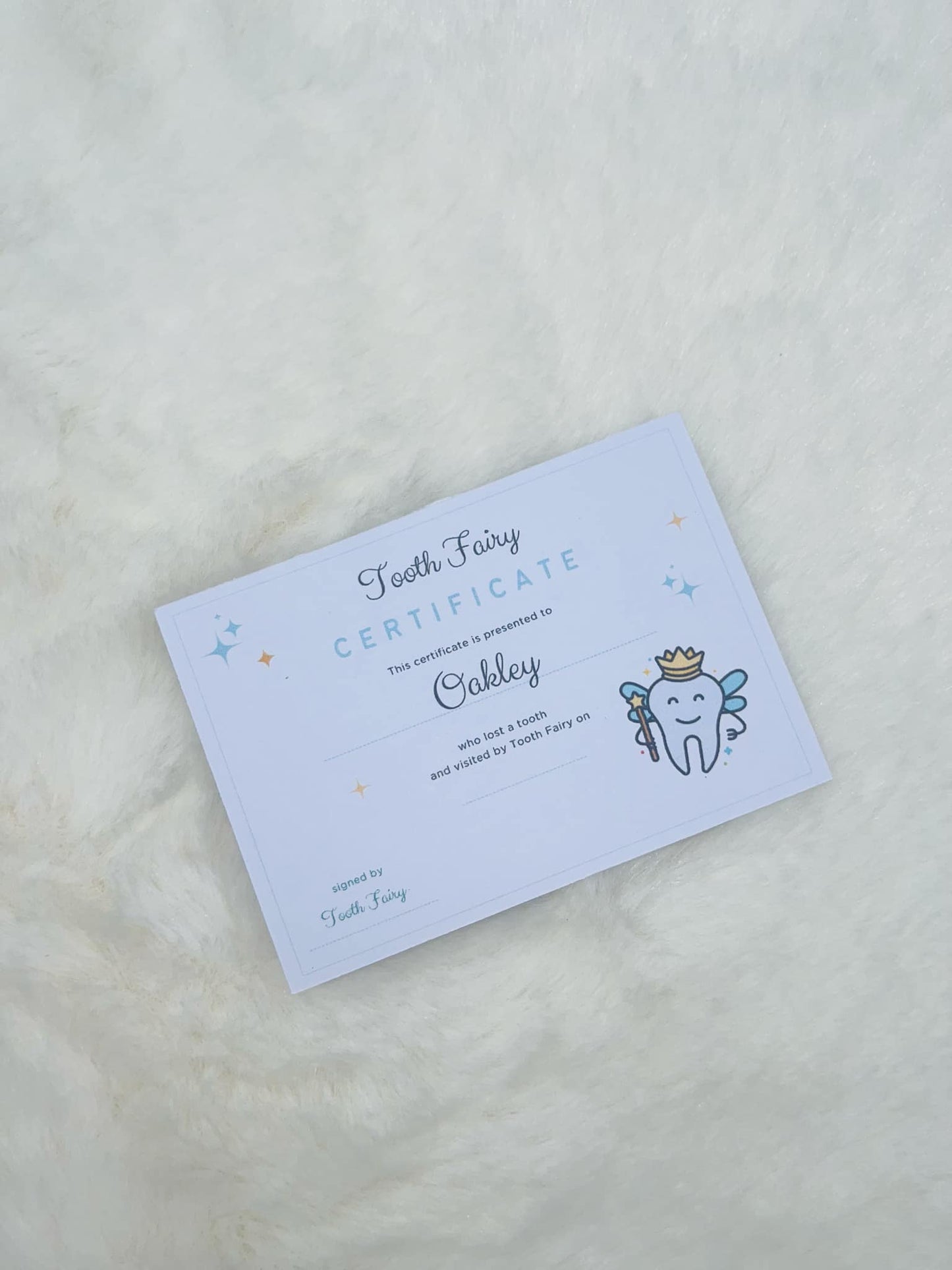 Personalised Tooth Fairy Set