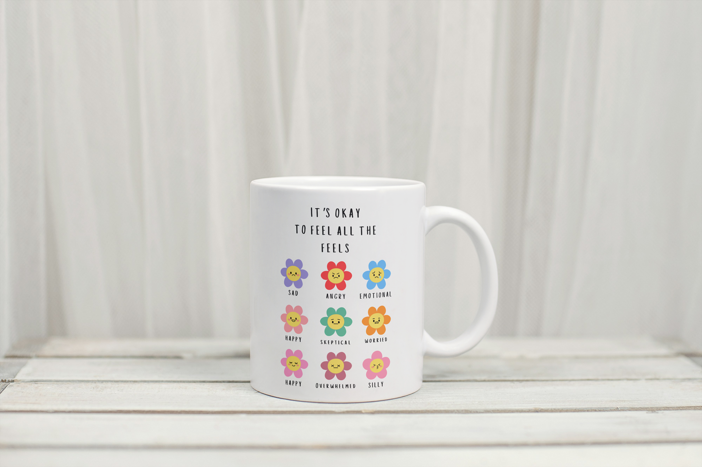 Its Okay To Feel All The Feels Mug