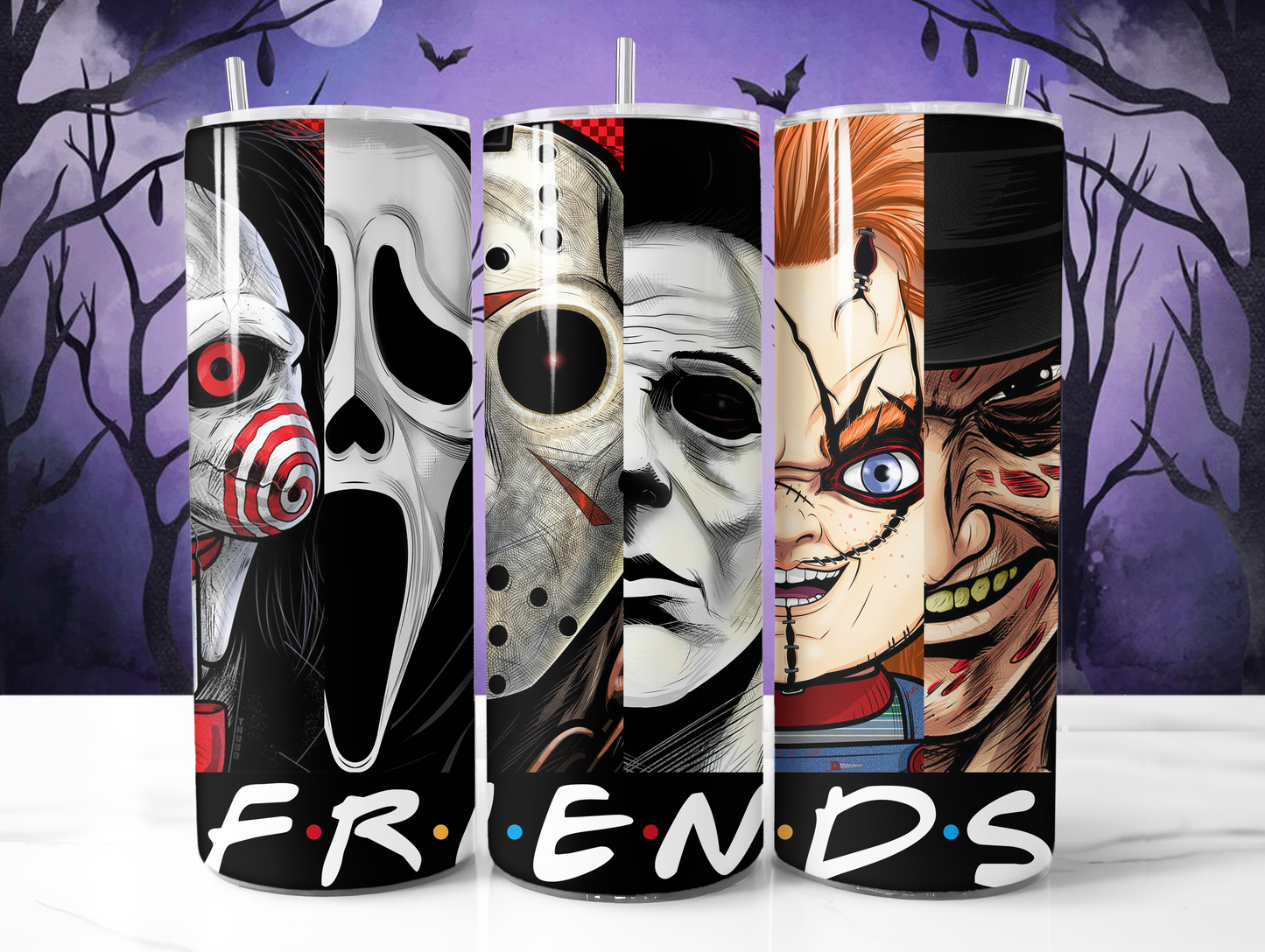 Horror Friends Tumbler