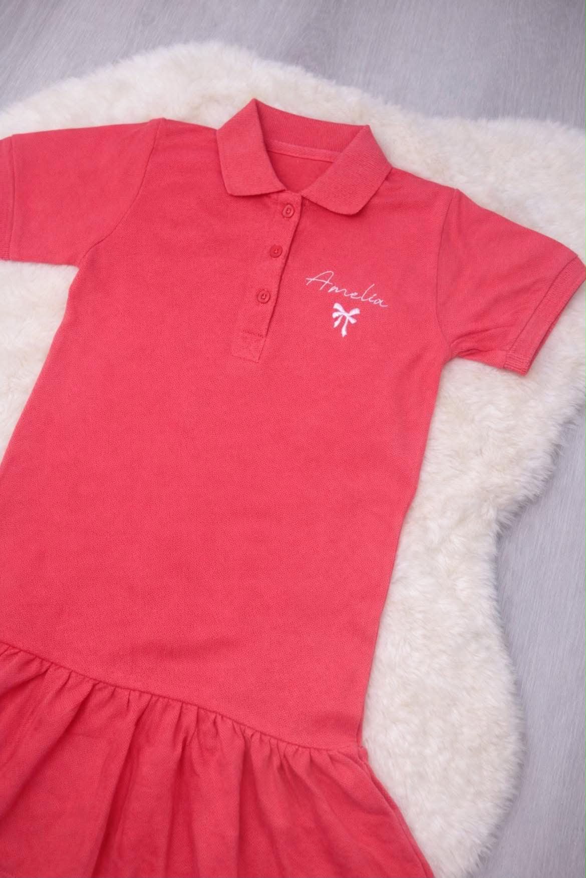 Personalised Children Polo Dress