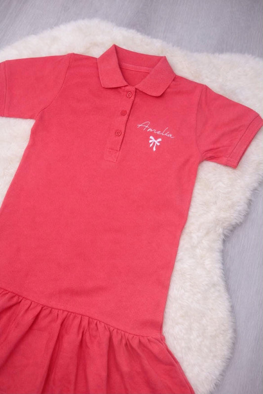 Personalised Children Polo Dress