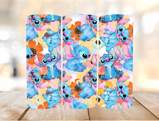 Flowery Stitch Tumbler