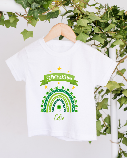 Personalised St Patrick’s Day T-shirt & Sleepsuit