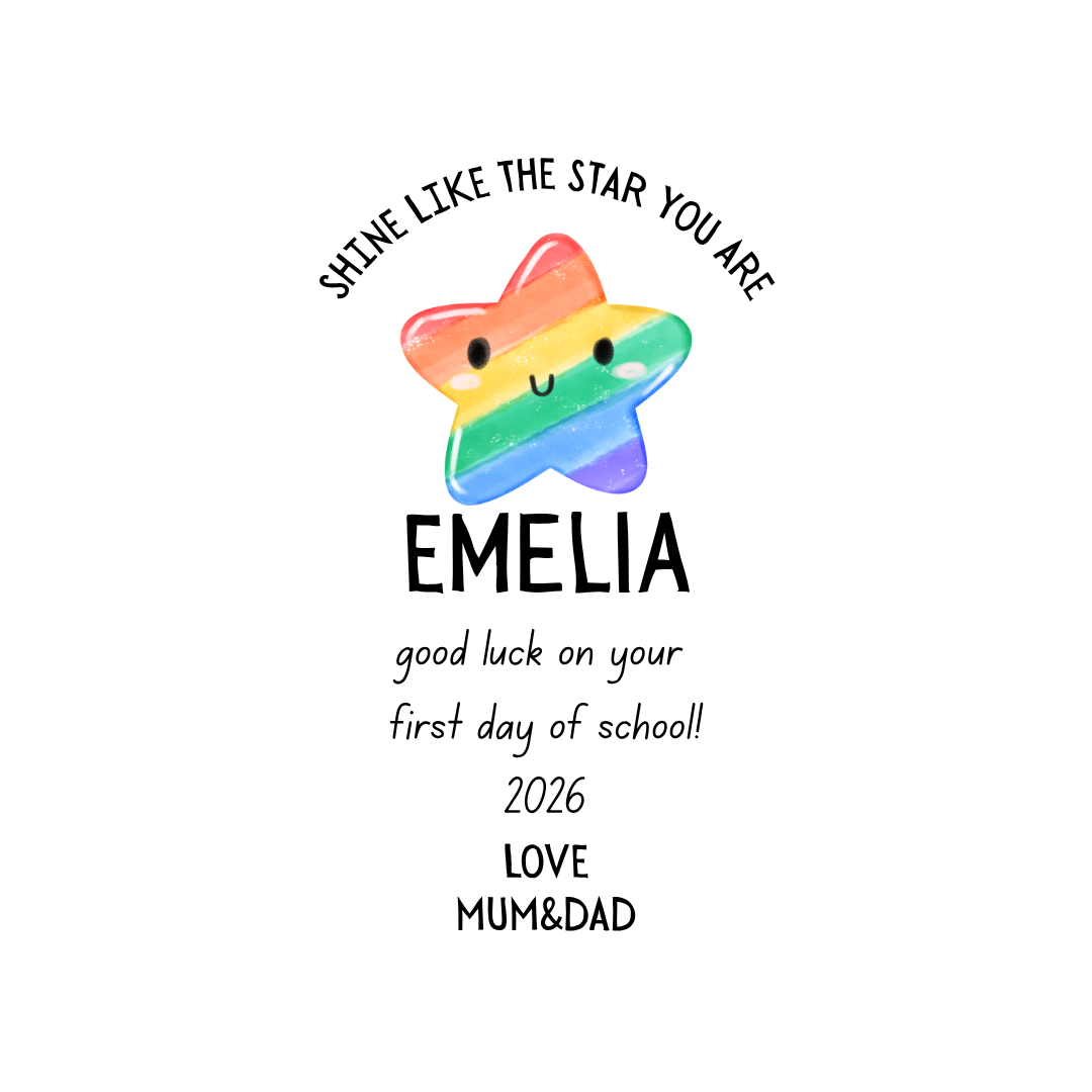 Personalised  Good Luck On Your First Day Of School Teddies