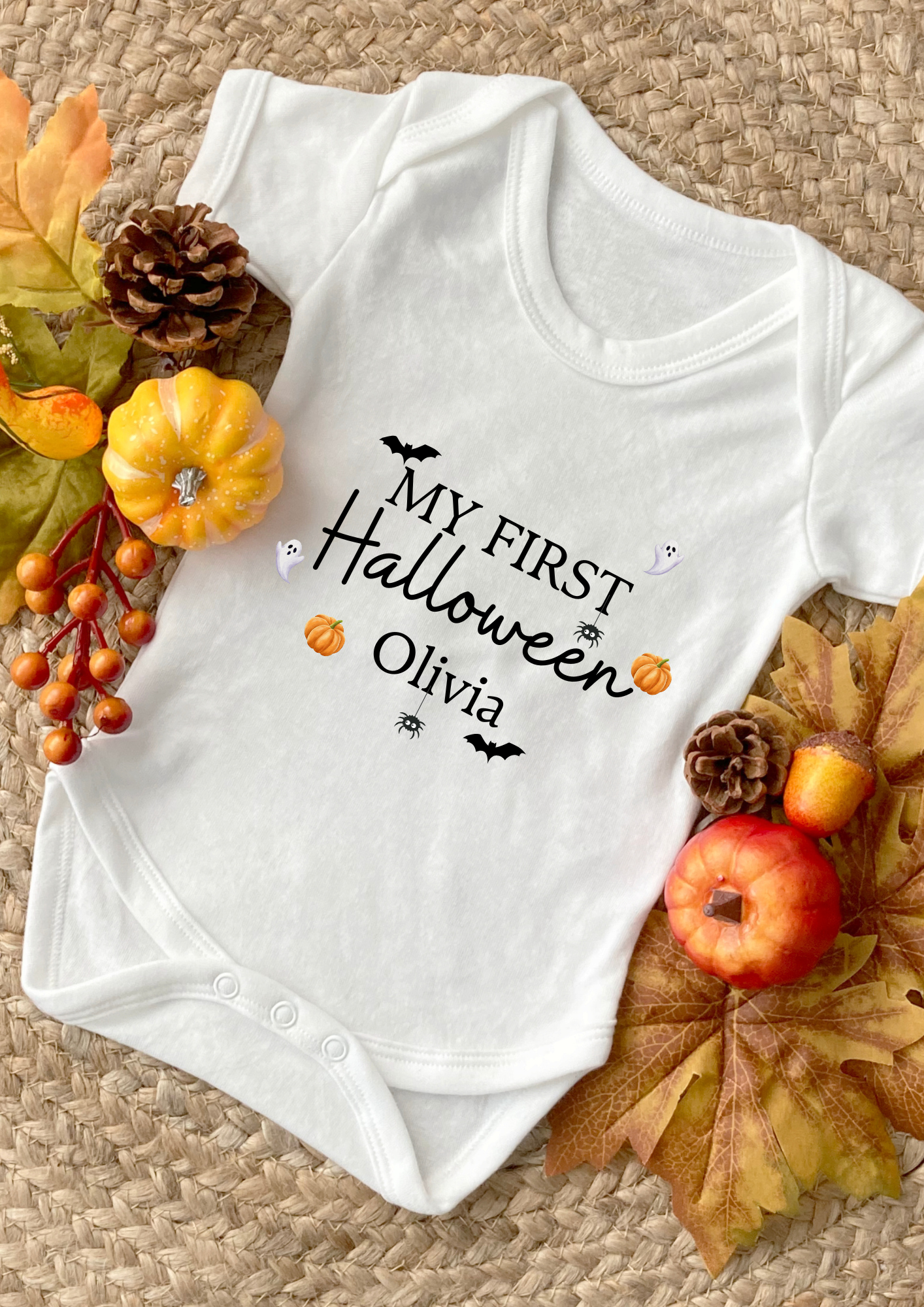 Personalised Happy Halloween Children's t-shirt