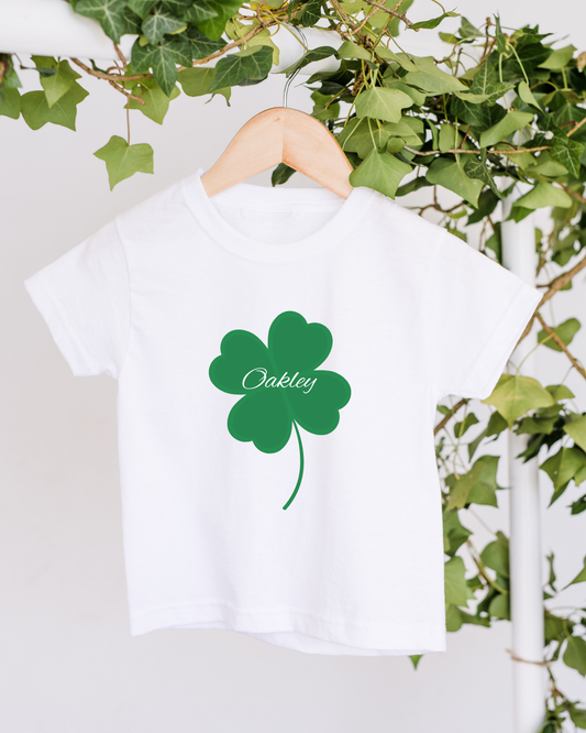 Personalised St Patrick’s Day T-shirt & Sleepsuit