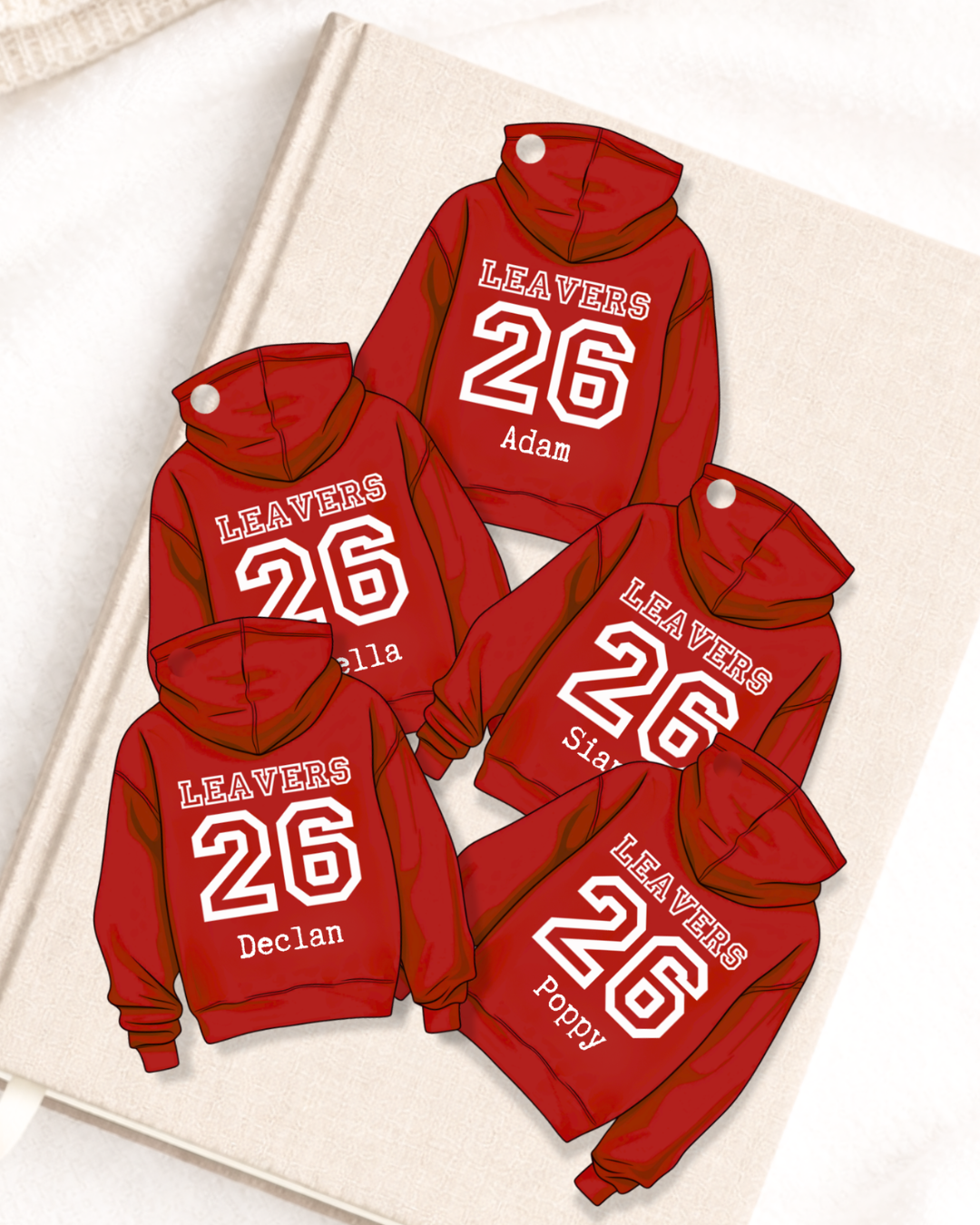 2026 School Leavers Personalised Keyring