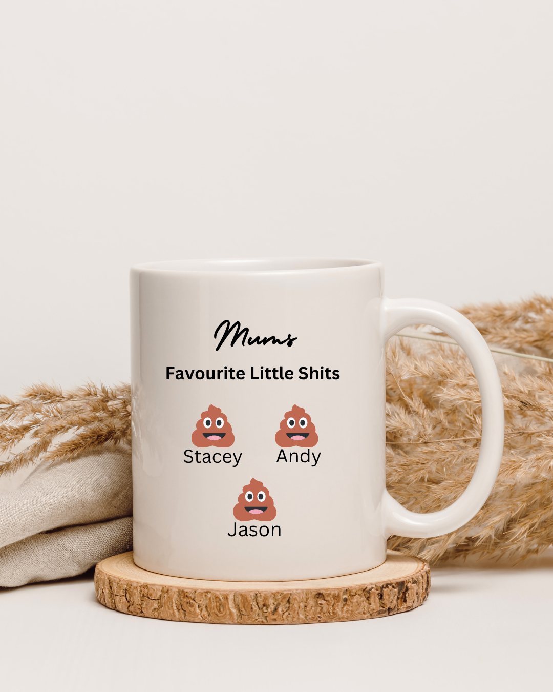 Personalised Dad's Little Sh*t Mug