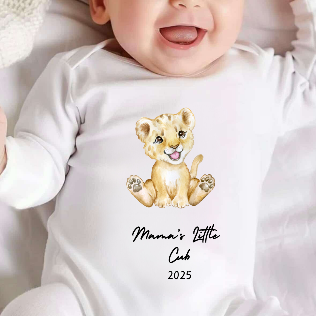 Mama's Little Cub Sleepsuit