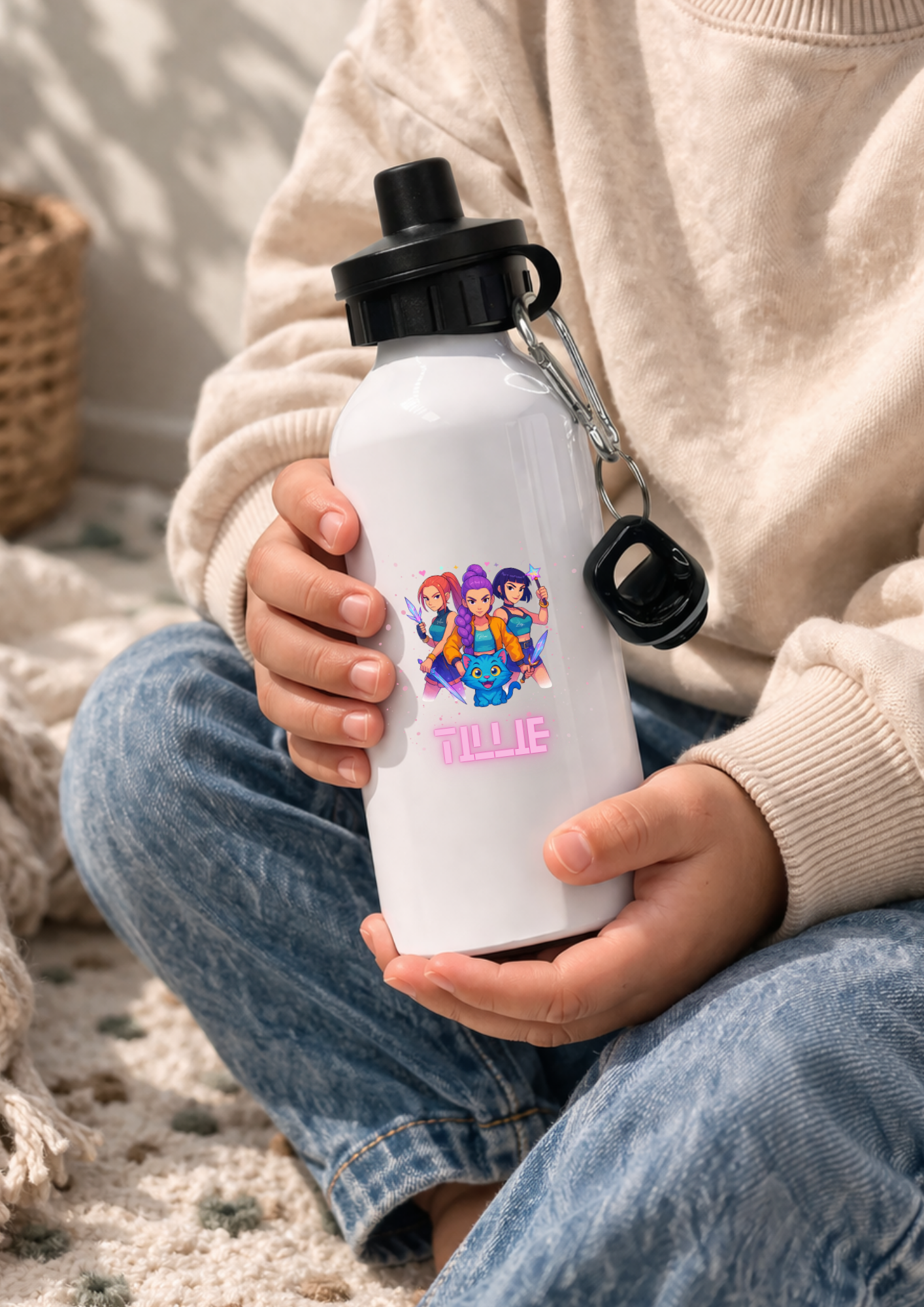 Demon Hunter Children's Water Bottle