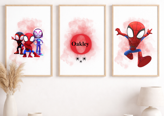 Personalised Children's Bedroom Prints- Custom Themed Wall Art