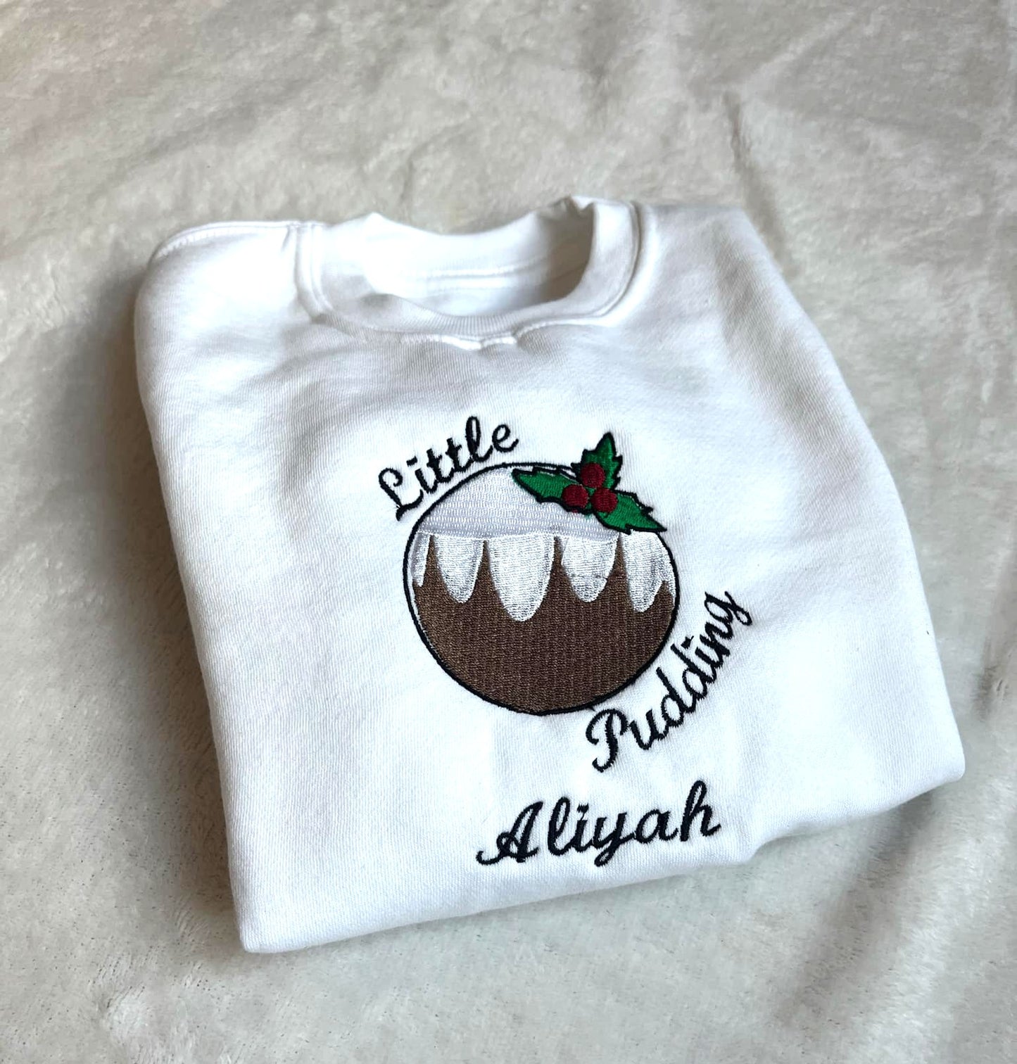 Personalised Embroidered Children's Christmas Jumper