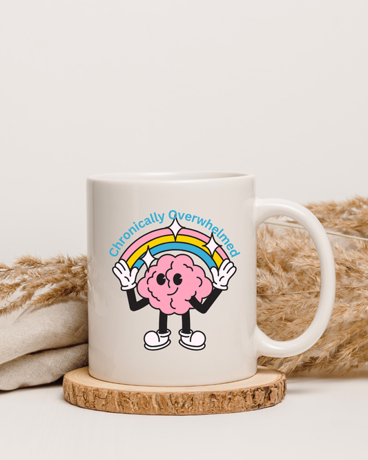 Personalised I'm Chronically Overwhelmed Mug
