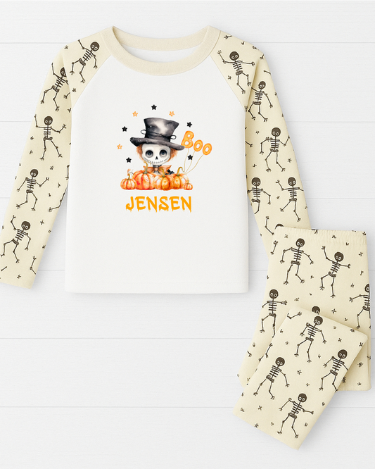 Personalised Spooky Monster Pyjamas