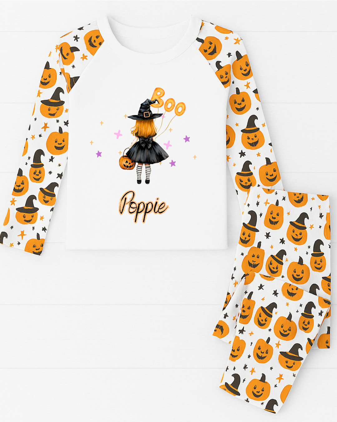 Personalised Little Witches Pyjamas