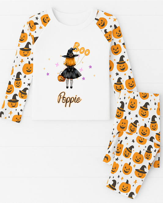 Personalised Little Witches Pyjamas